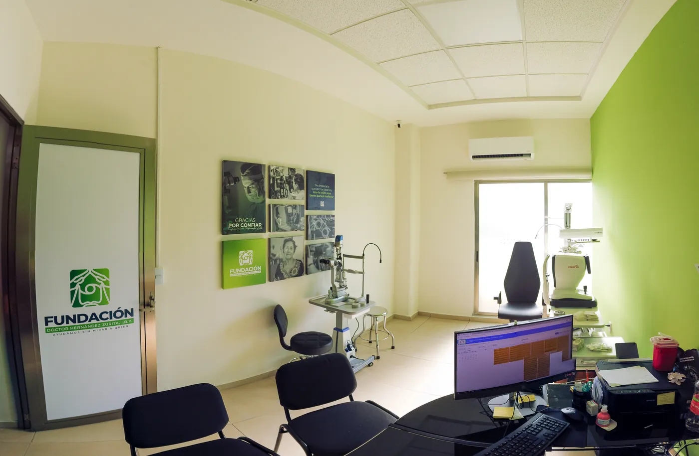 Consultorio equipado de la Fundación